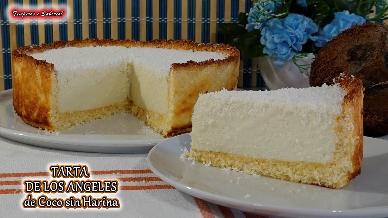 tarta de coco con leche condensada